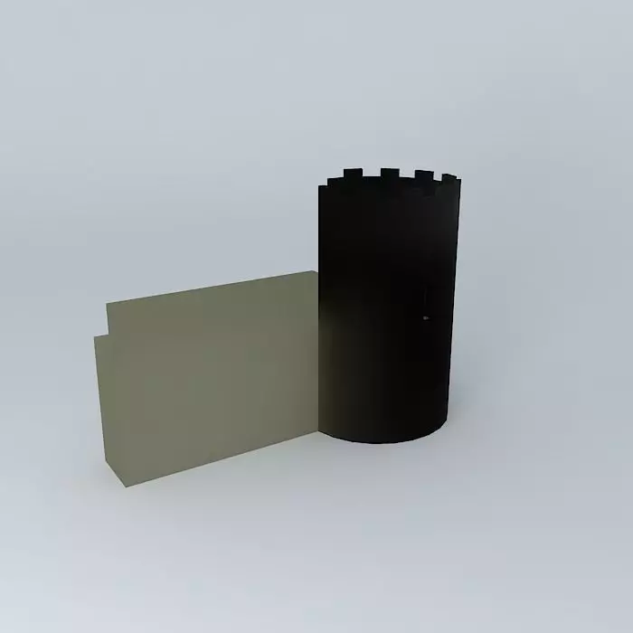 Castle Tower Free 3D model