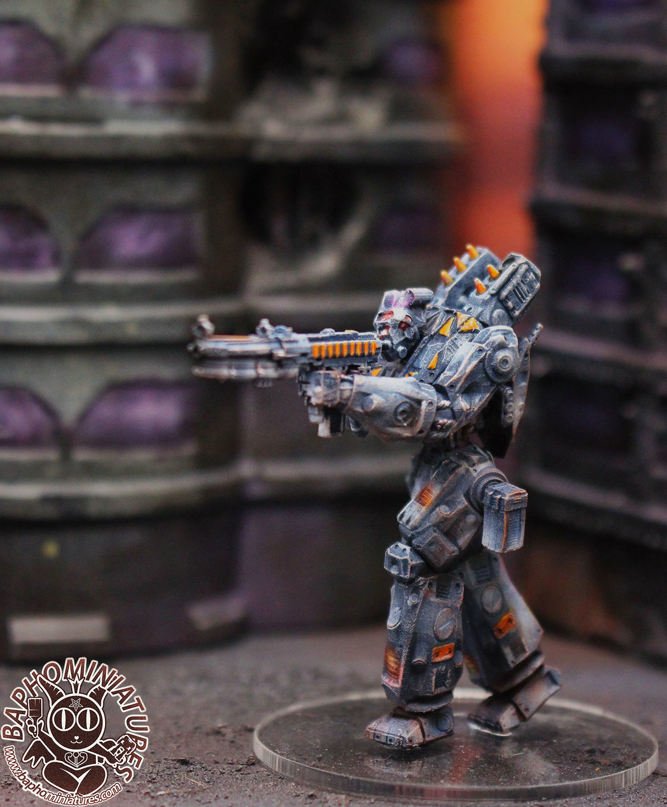 Peacemaker Mech Miniature 3D print model_8