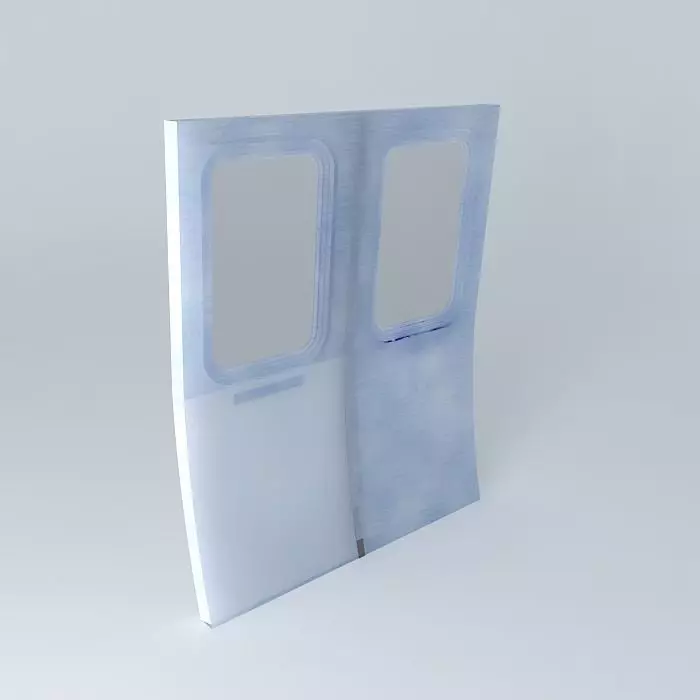 Subway Door 3D model_0