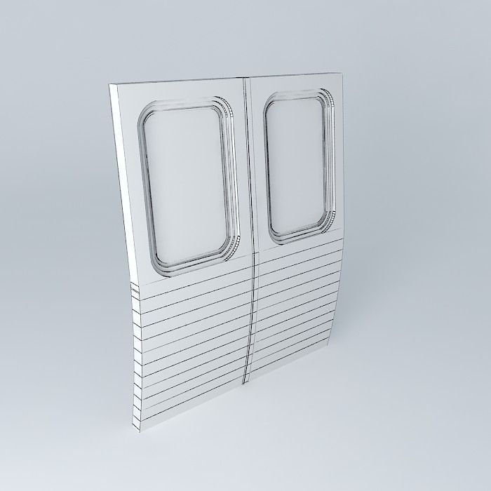Subway Door 3D model_4