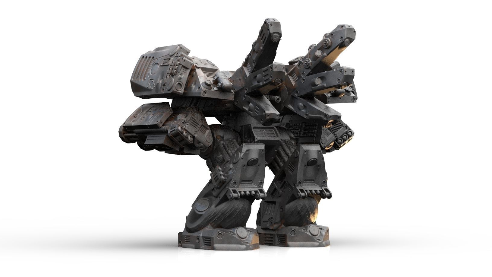 Mech- Odium Regional Purifier Mech 3D print model_5