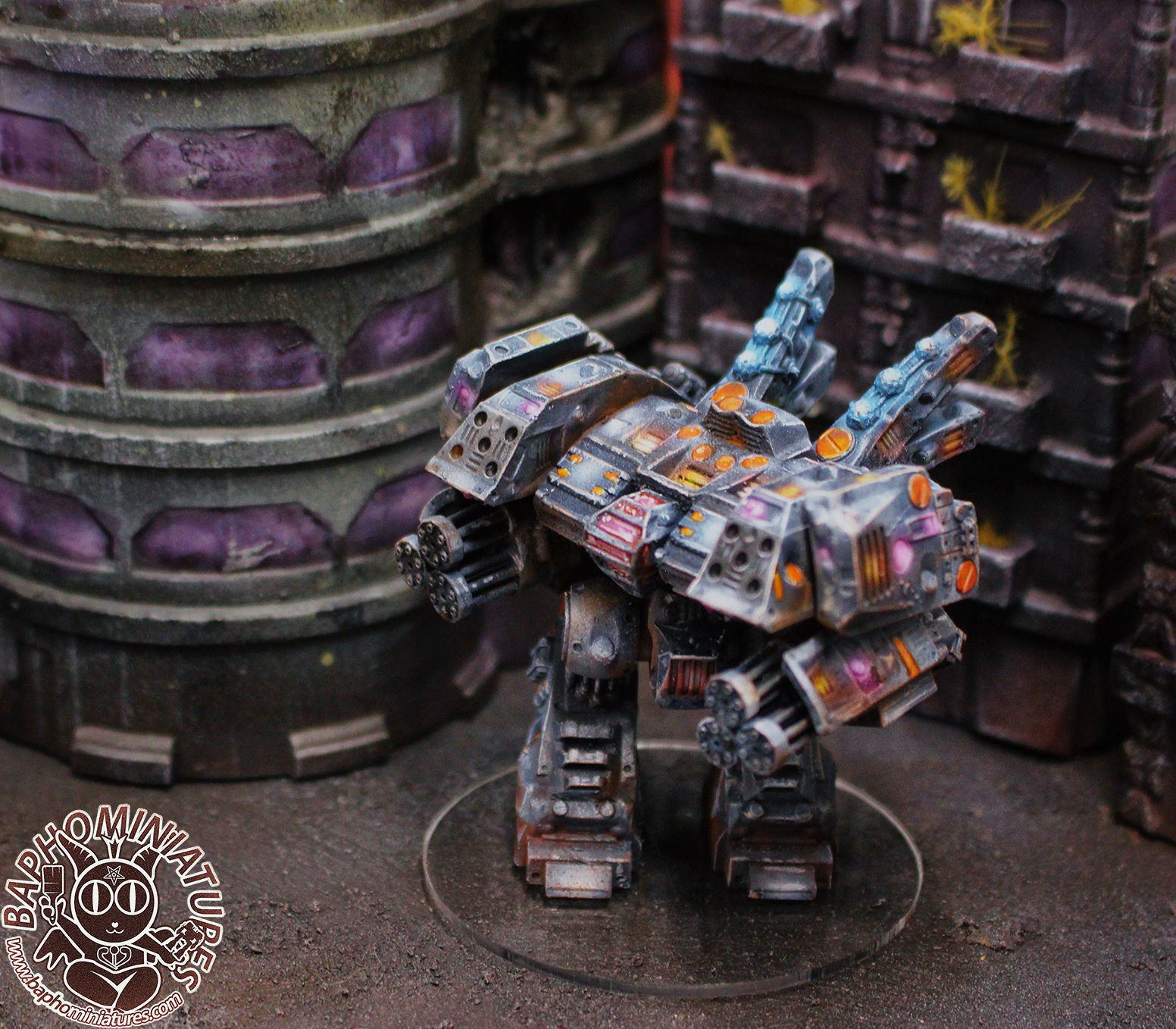 Mech- Odium Regional Purifier Mech 3D print model_11