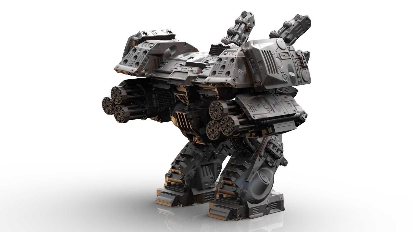 Mech- Odium Regional Purifier Mech 3D print model_6