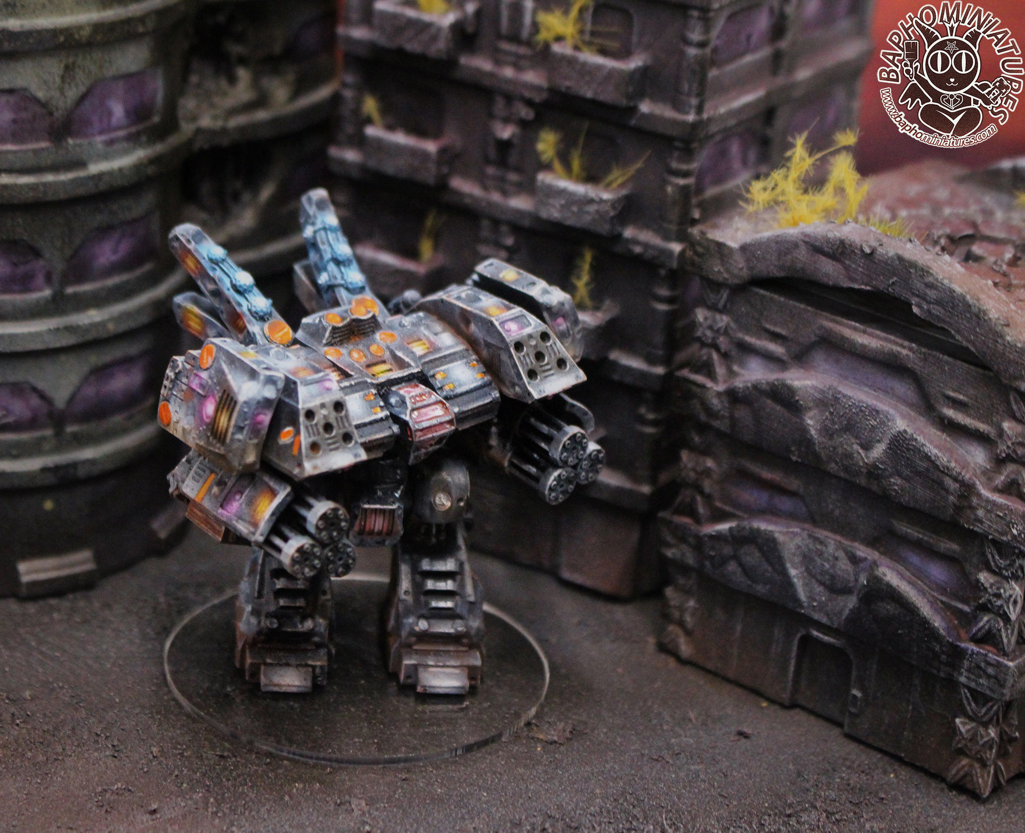 Mech- Odium Regional Purifier Mech 3D print model_7