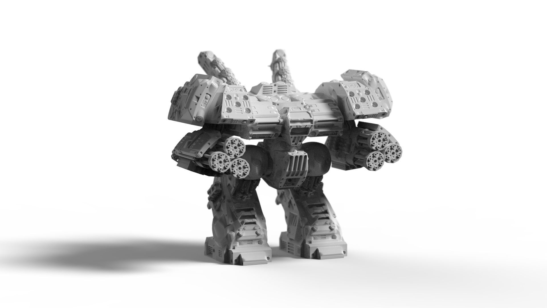 Mech- Odium Regional Purifier Mech 3D print model_1
