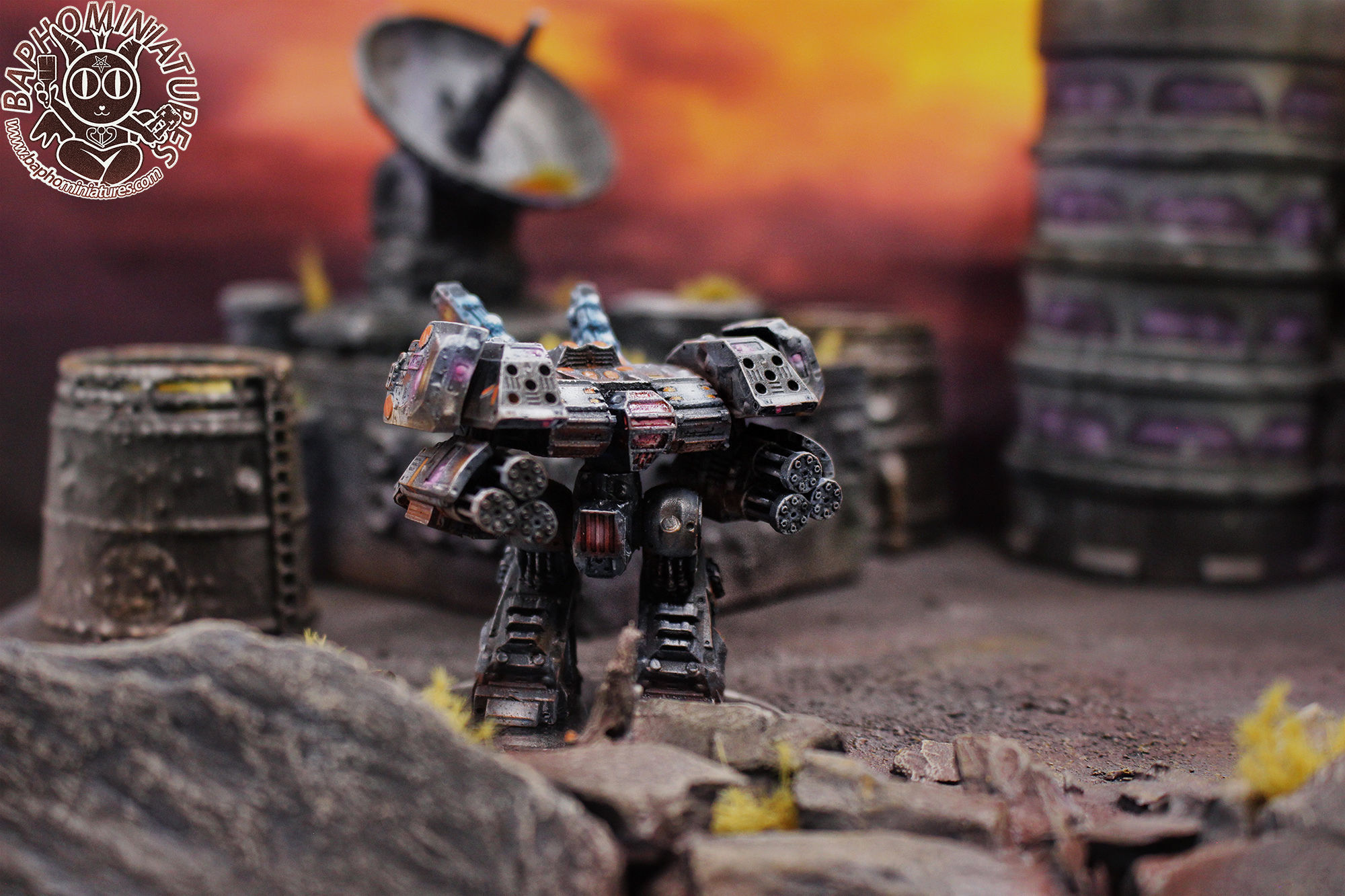 Mech- Odium Regional Purifier Mech 3D print model_10