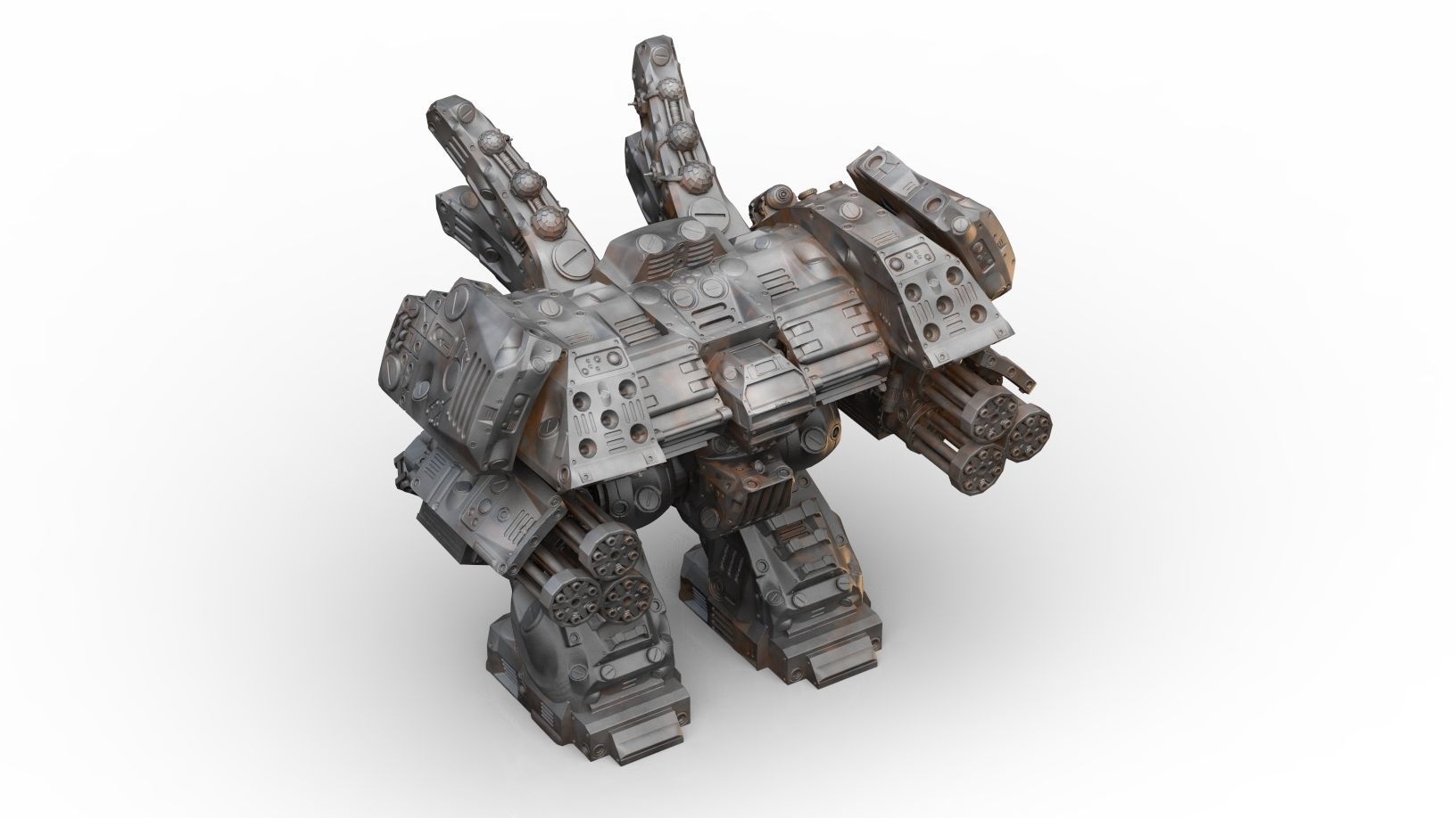 Mech- Odium Regional Purifier Mech 3D print model_4