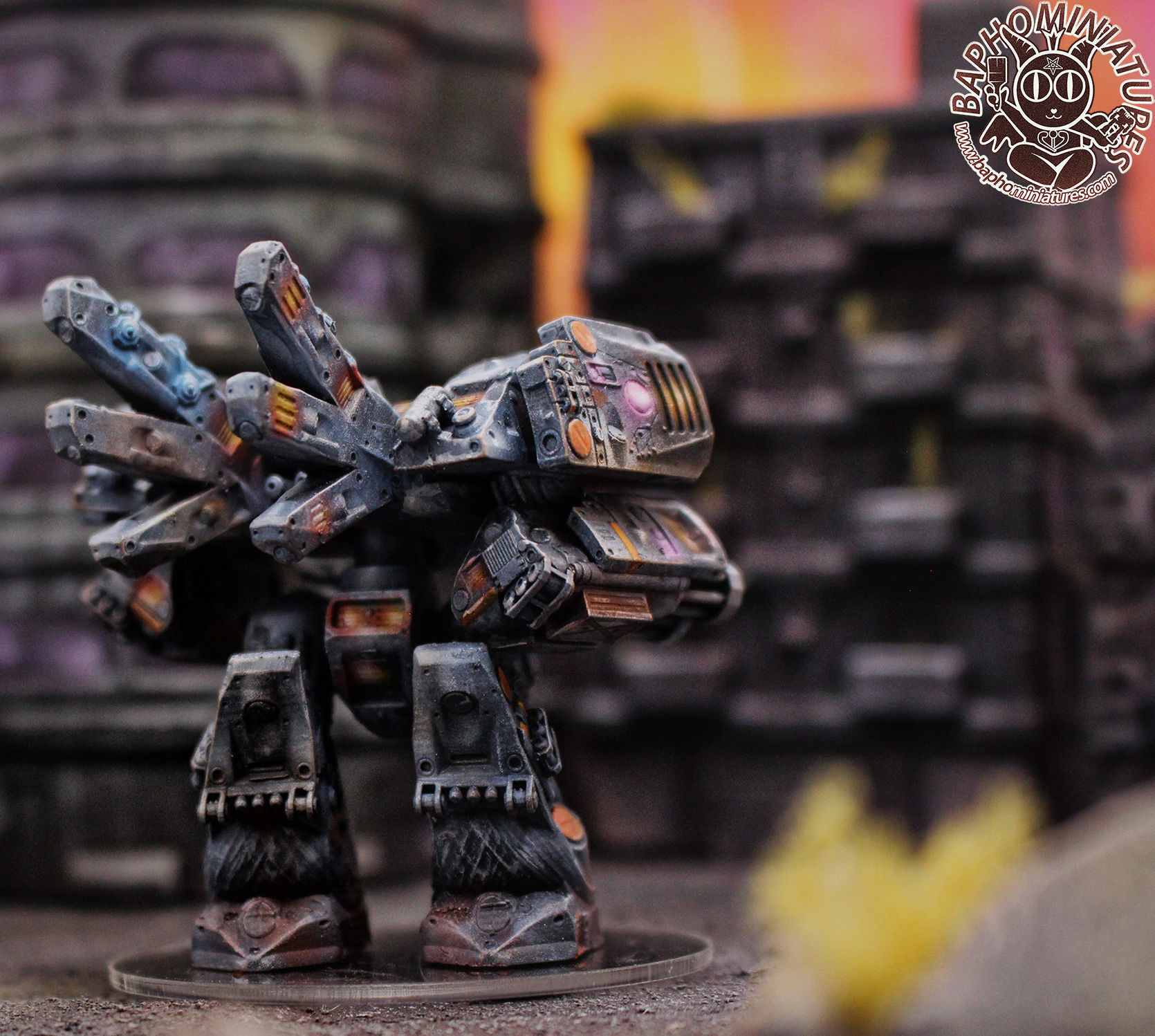 Mech- Odium Regional Purifier Mech 3D print model_8