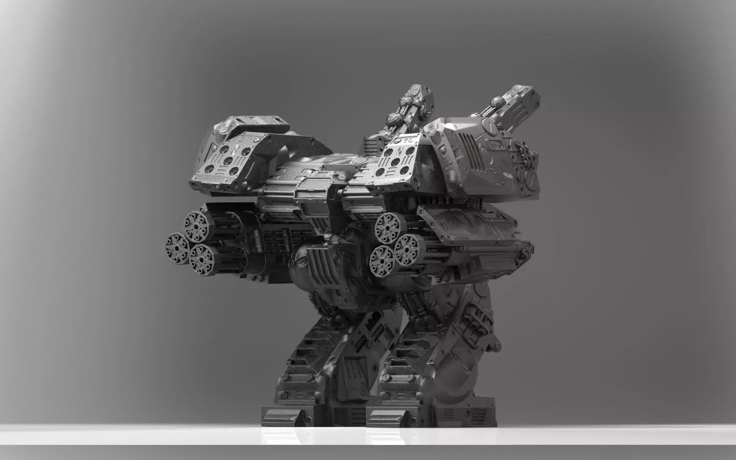 Mech- Odium Regional Purifier Mech 3D print model_0