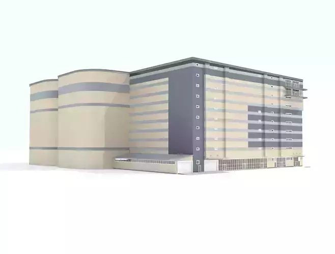 Car parking for 1256 cars of 10 floors 