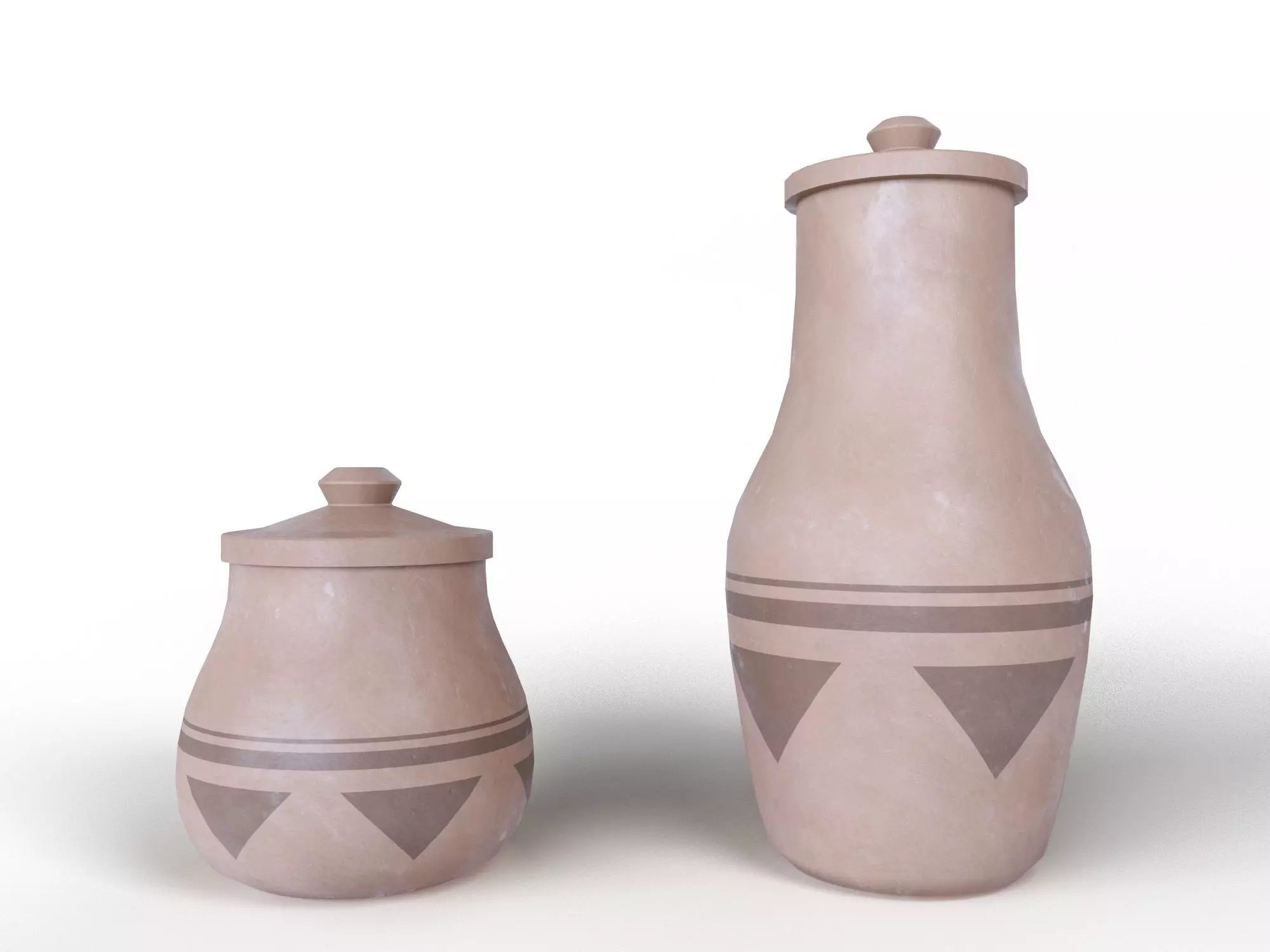 Pot Jars 3D model