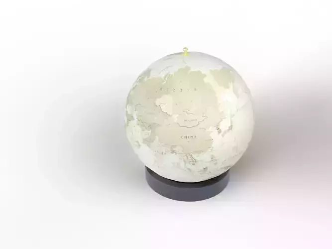 Vintage Globe 3D model