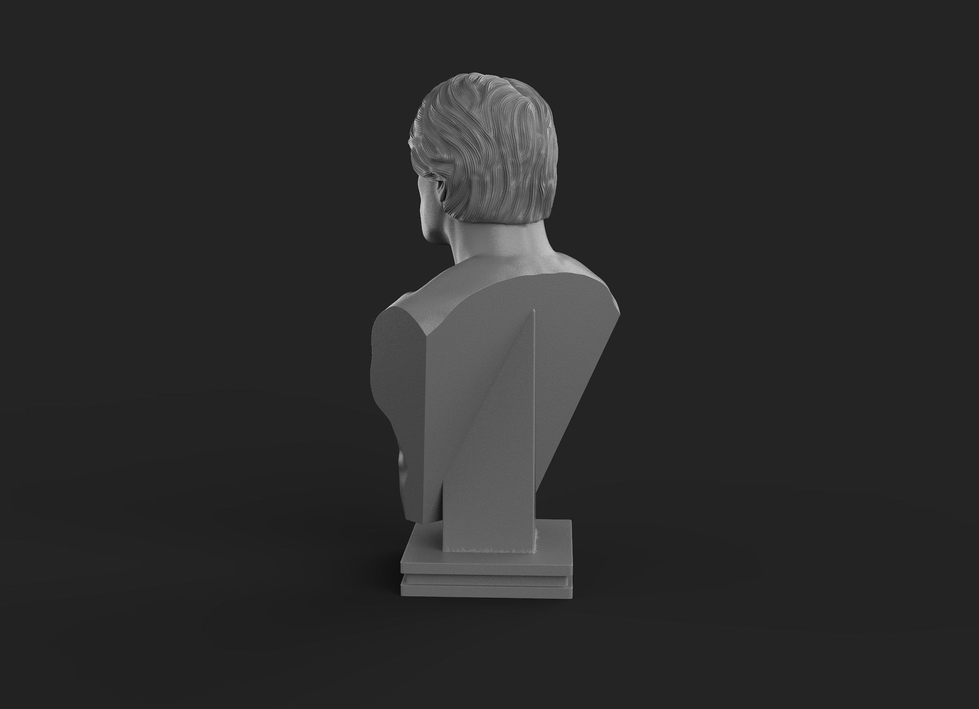 Rocky Balboa Bust - 3D printing 3D print model_6