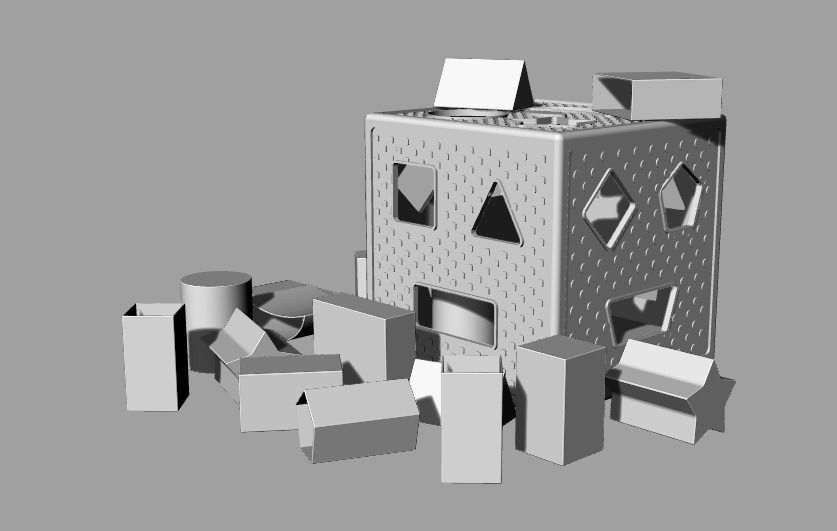 Form Fitter Cube 3D model_1