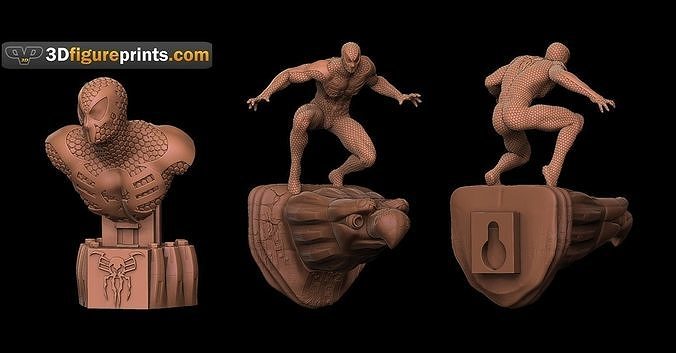 Future Web Slinger Spider-man 2099 fan art  3D print model