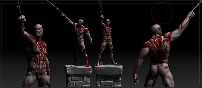 Peter Parker White Suit 2099 Fan Art 3D print model