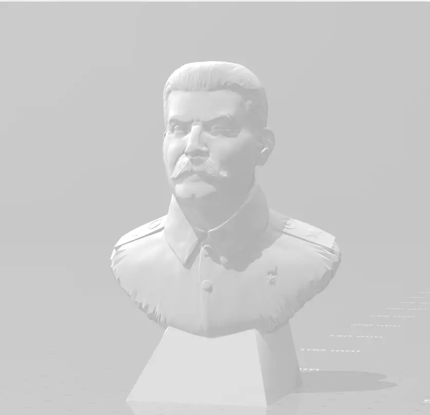 Joseph Stalin bust 3D print model_0