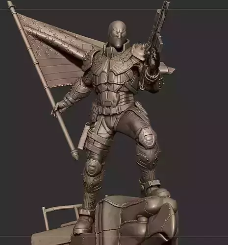 Agent Venom Fan Art 3D print model