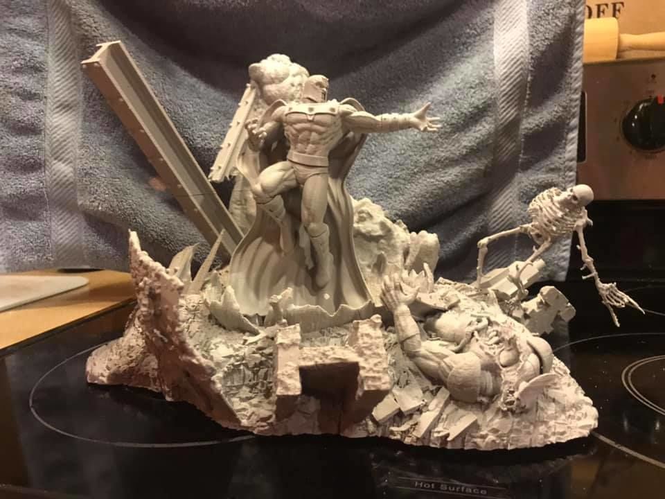 Creators Will Magneto Versus Wolverine Fan Art 3D print model_6