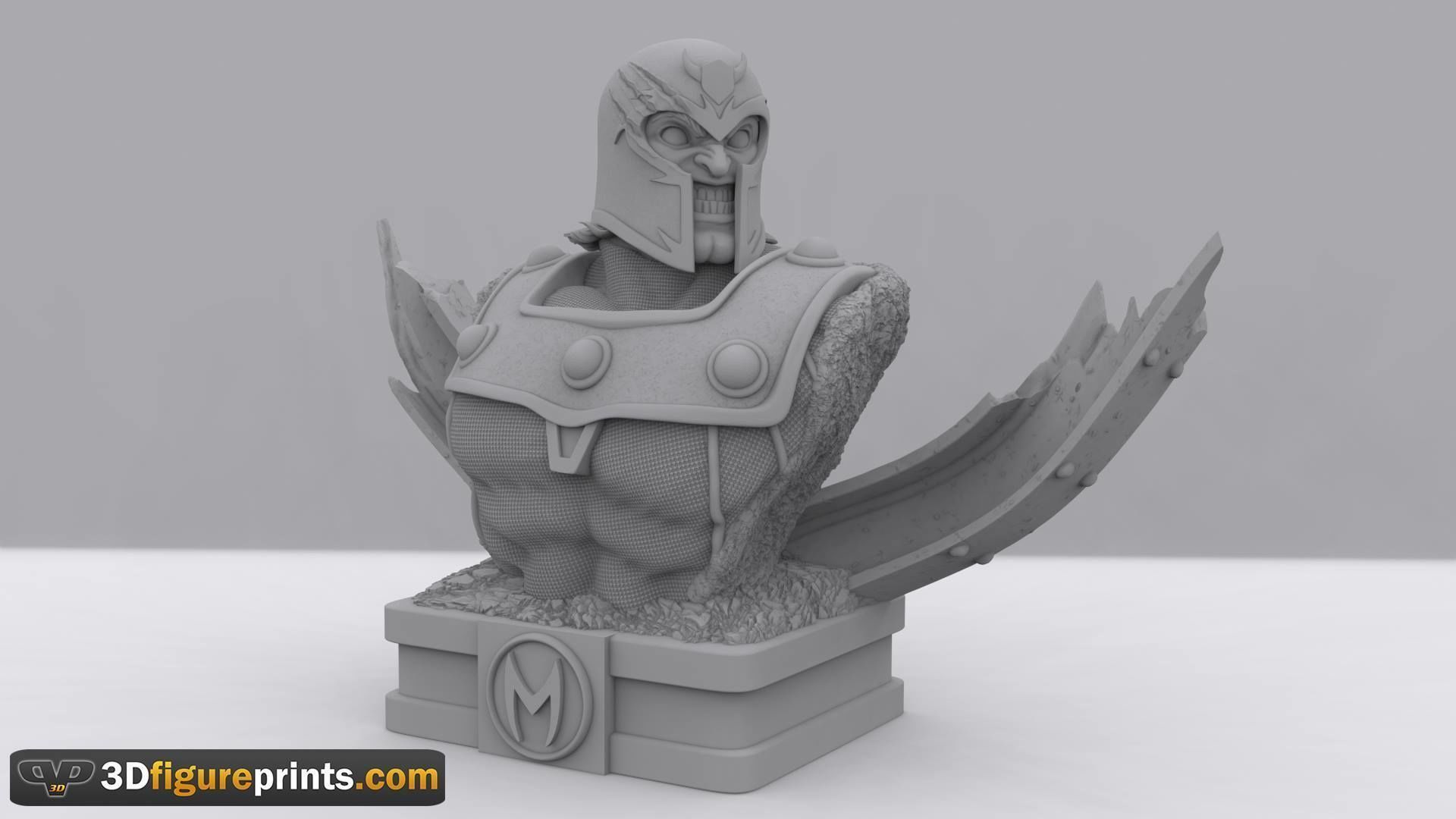 Creators Will Magneto Versus Wolverine Fan Art 3D print model_1