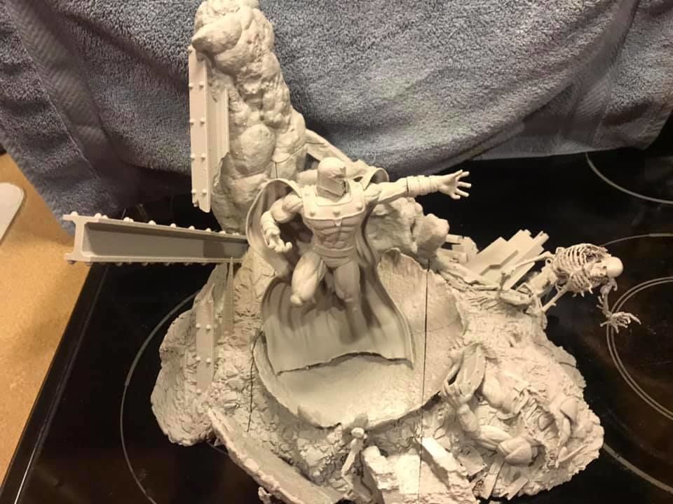 Creators Will Magneto Versus Wolverine Fan Art 3D print model_5