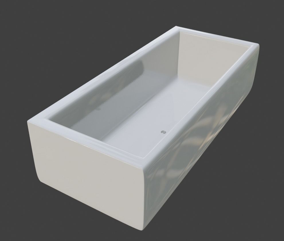 Ramp Tap Water Faucet with Subdivision Ready Low-poly 3D model_8