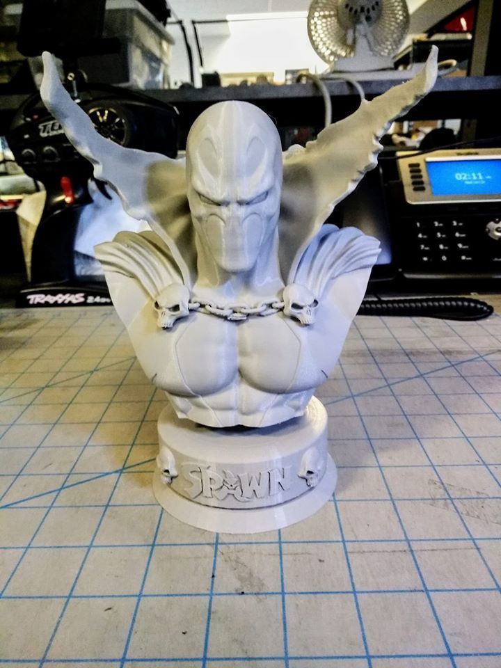 Spawn on top of church Fan Art 3D print model_3