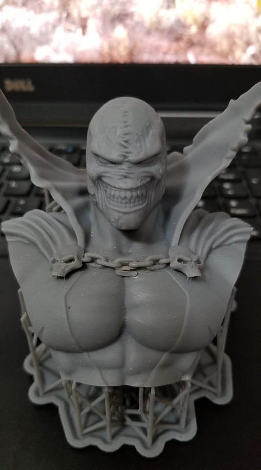 Spawn on top of church Fan Art 3D print model_2