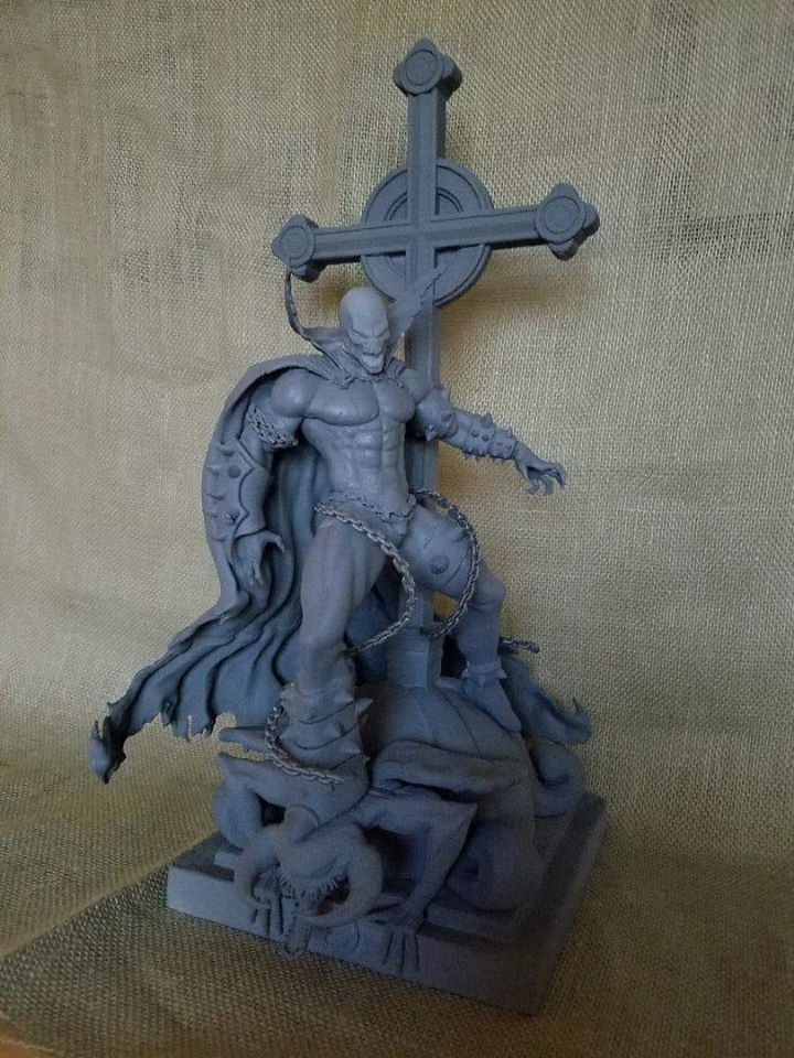 Spawn on top of church Fan Art 3D print model_4