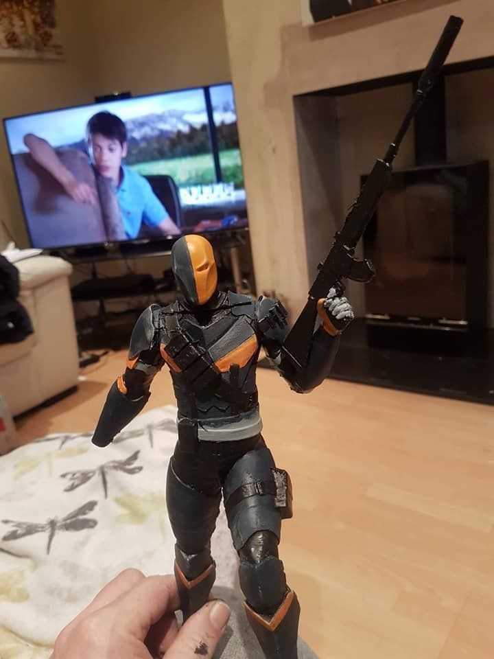 Deathstroke Fan Art 3D print model_1