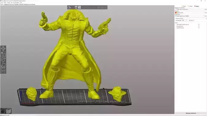 Spider-Man Noir with 2 Heads