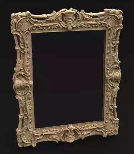 Frame Relief 7 3D Model
