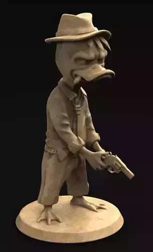 Character Duck 3D Model