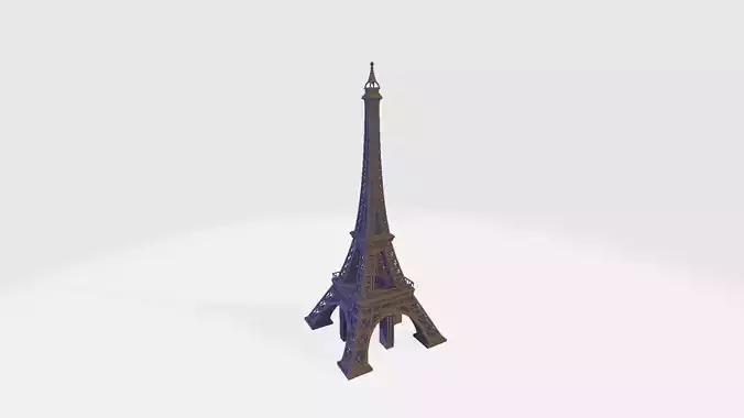 Eiffel Tower 3D Model 3D print model