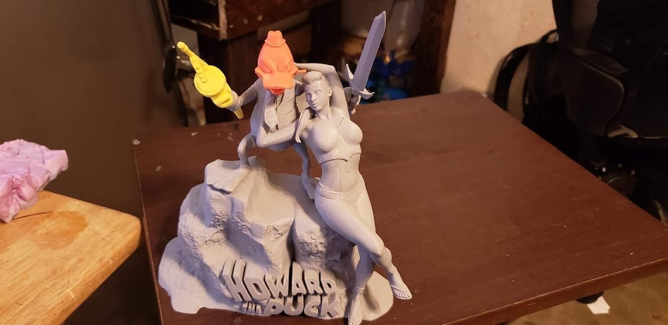Howard the Duck Fan Art 3D print model_1