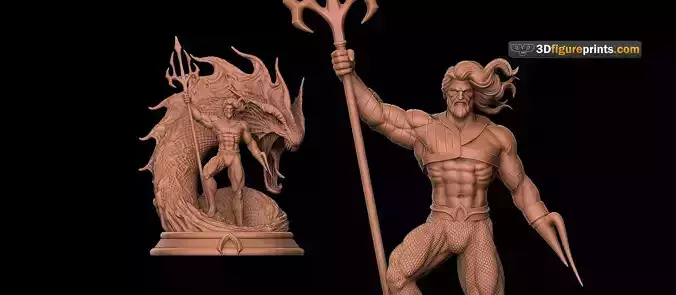 Aquaman Serpent Fan Art model