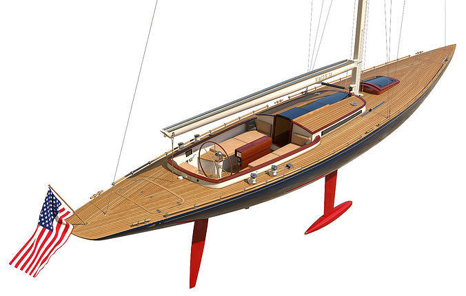 Leonardo Yacht Eagle 54  3D model