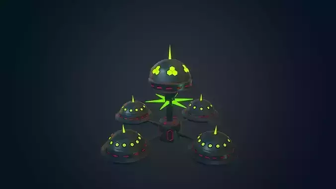 Sci-fi Building - 08