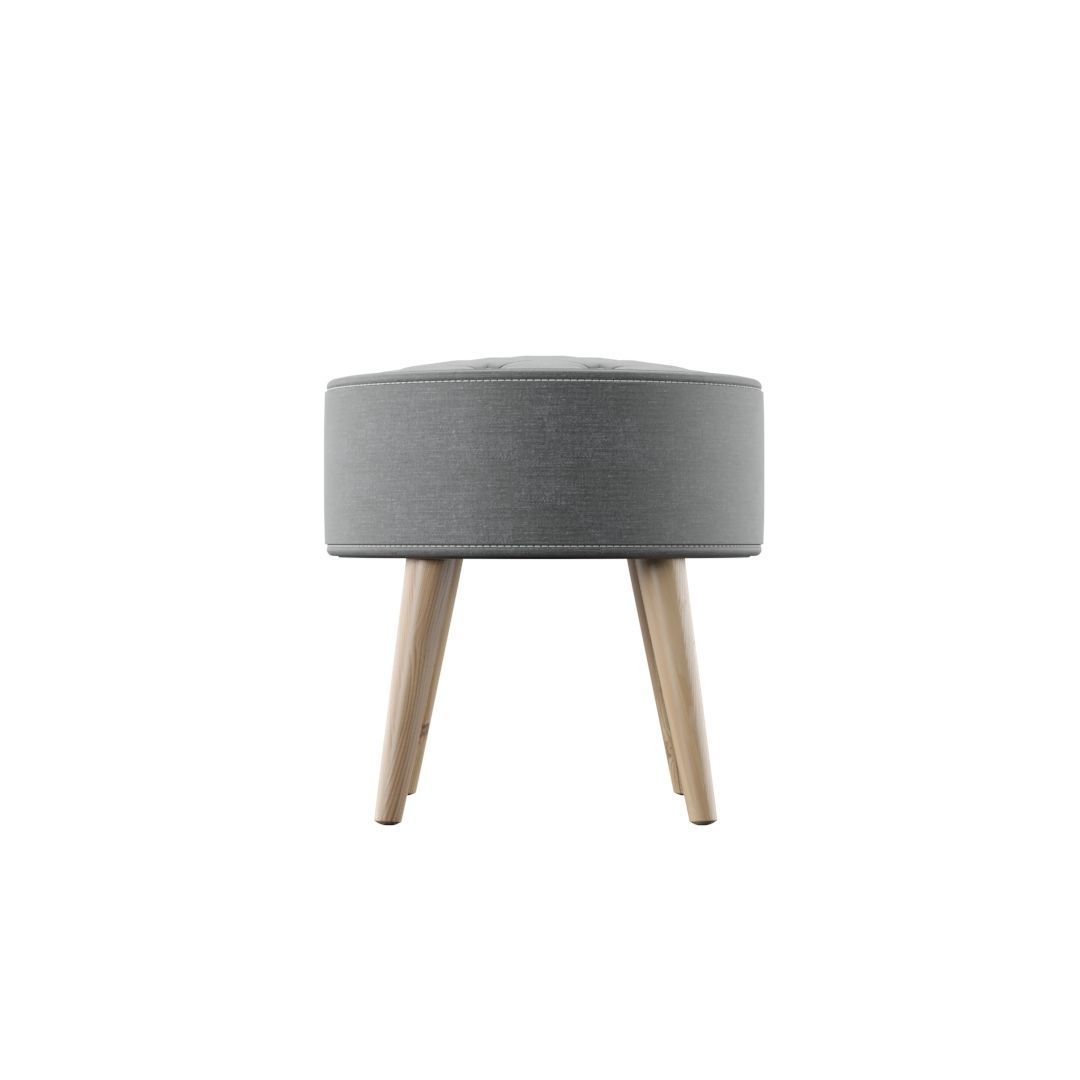 Modern Stool W-01 model 3D model_5
