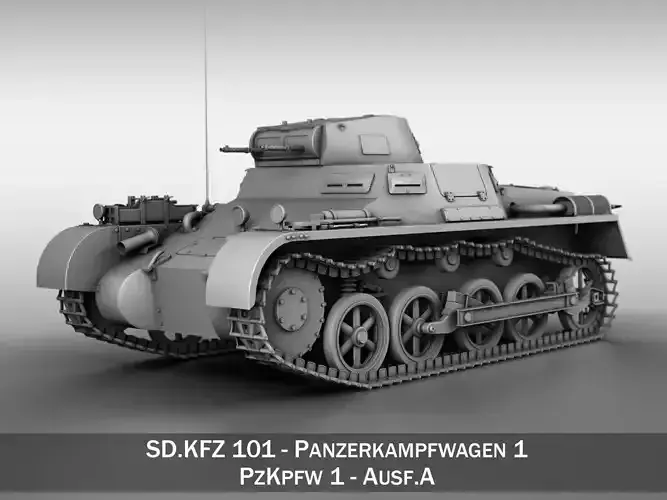 PzKpfw 1 - Panzer 1 - Ausf A