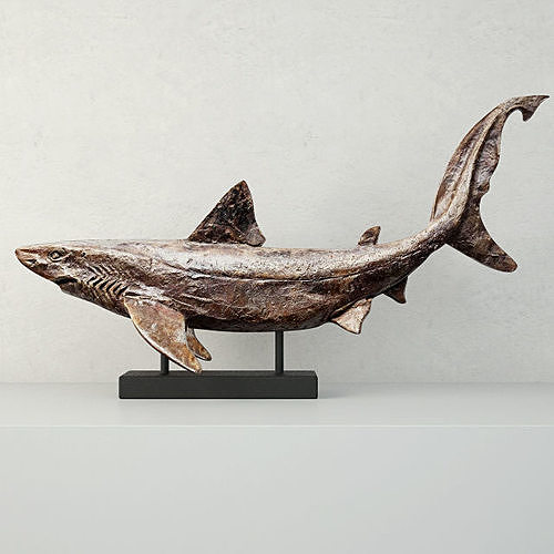 shark sculpture of Free 3D model
