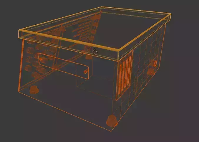 balanca digital 3D model