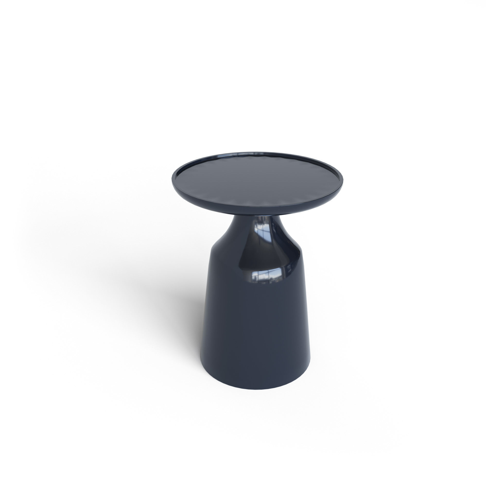 Turin Side Table 3D model_2
