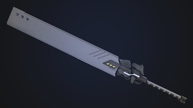 Type-4O Blade NieR Automata Low-poly 3D model