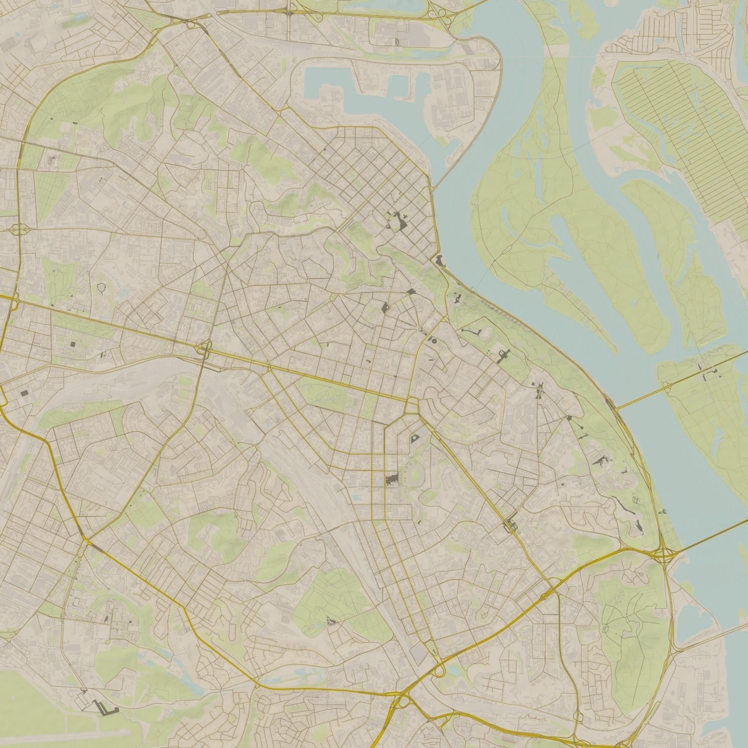 Kiev city 3d 3D model_12