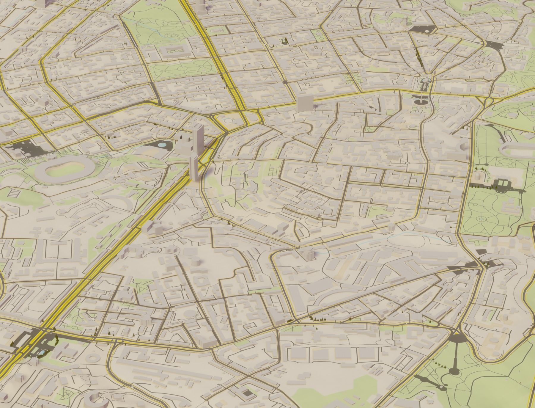 Kiev city 3d 3D model_13