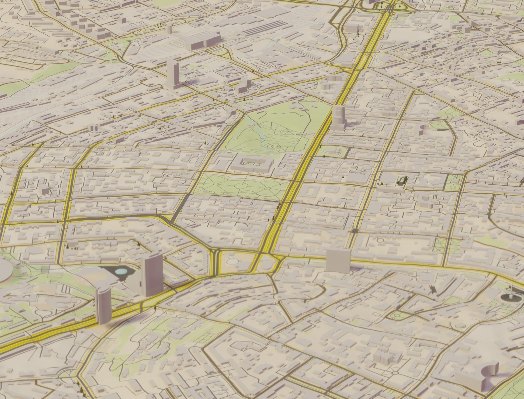 Kiev city 3d 3D model_5