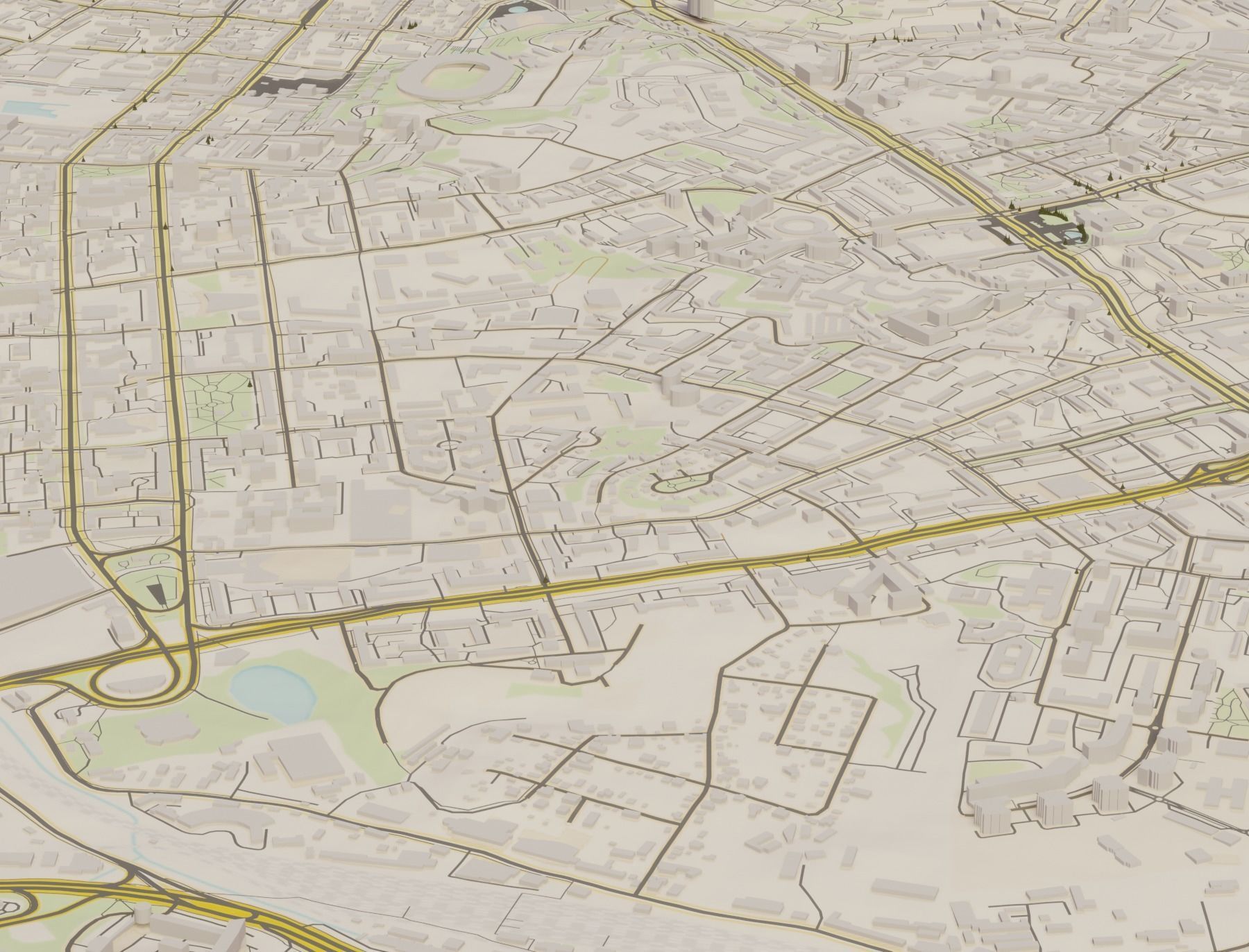 Kiev city 3d 3D model_2