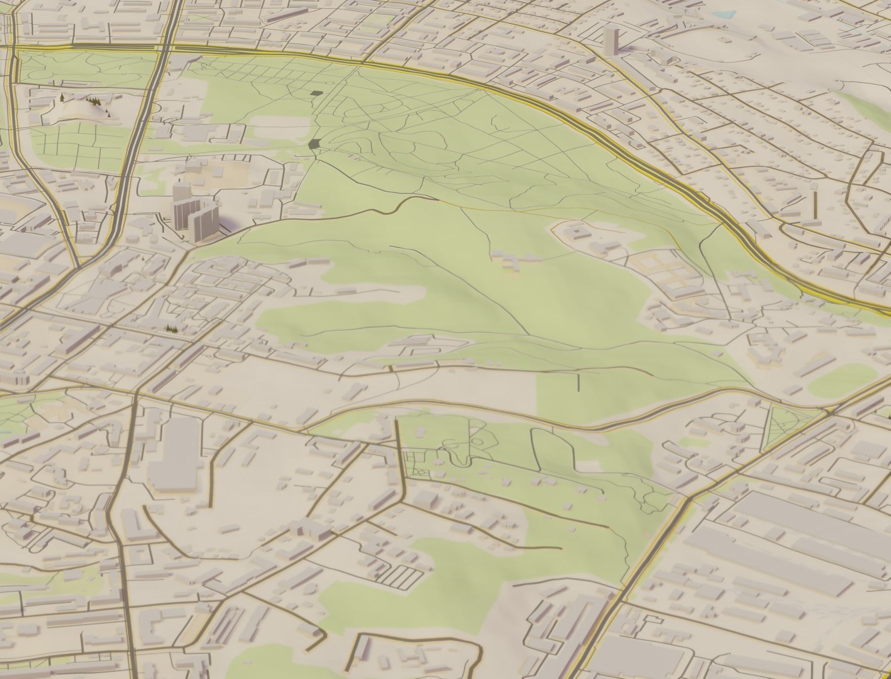 Kiev city 3d 3D model_9