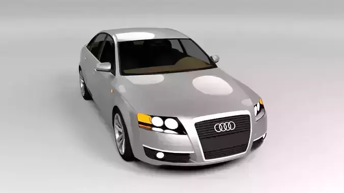 AUDI A6 2004 LOWPOLY